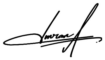 Imran's signature